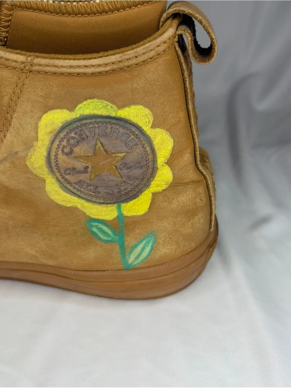 Converse Men's High-Top Sneakers in Brown